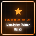 Matadorbet Twitter Hesabı arayüzü ve güncel duyuruların ekran görüntüsü.