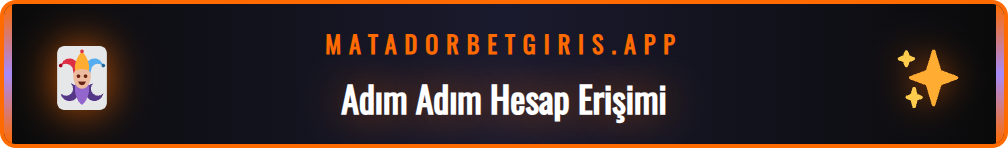 Kullanıcıların Matadorbet X hesabına erişim adımları ve ipuçları.