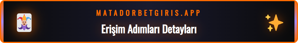 Matadorbet yeni adres bilgilerine mobil cihazdan erişim ekranı